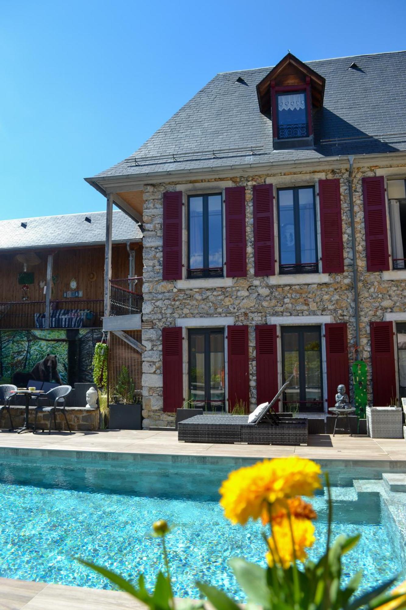 A Nouste Chambres D'Hotes Et Gite Only Adults Campan Exterior photo